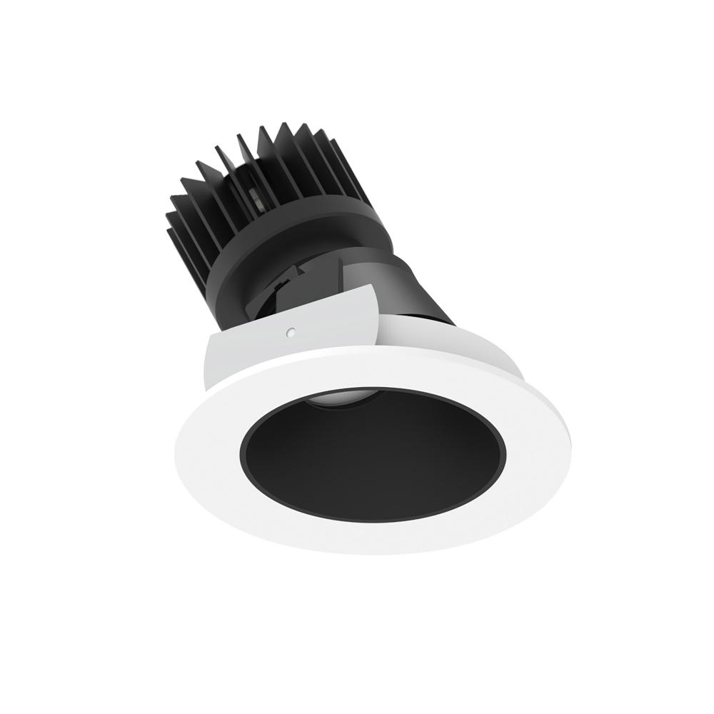 4" Iolite LED Round Adjustable Slot, 1500lm/2000lm (varies by housing), Comfort Dim, Black