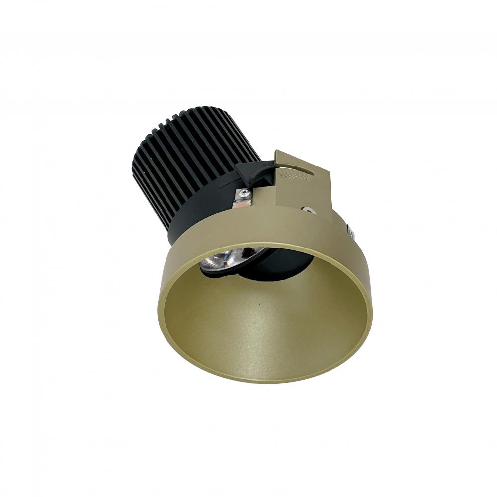 4" Iolite LED Round Trimless Adjustable Slot, 10-Degree Optic, 850lm / 12W, 4000K, Champagne