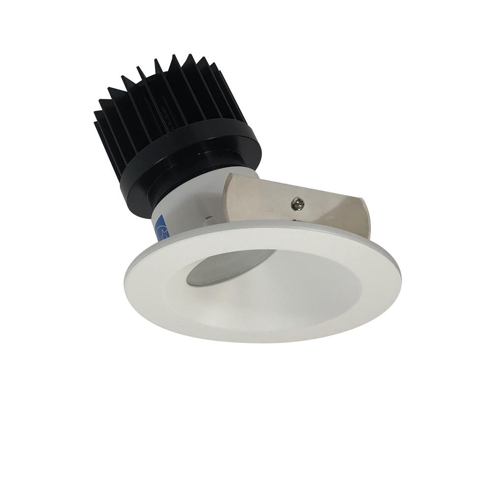 4" Iolite LED Round Wall Wash, 1500lm/2000lm (varies by housing), 3500K, Matte Powder White