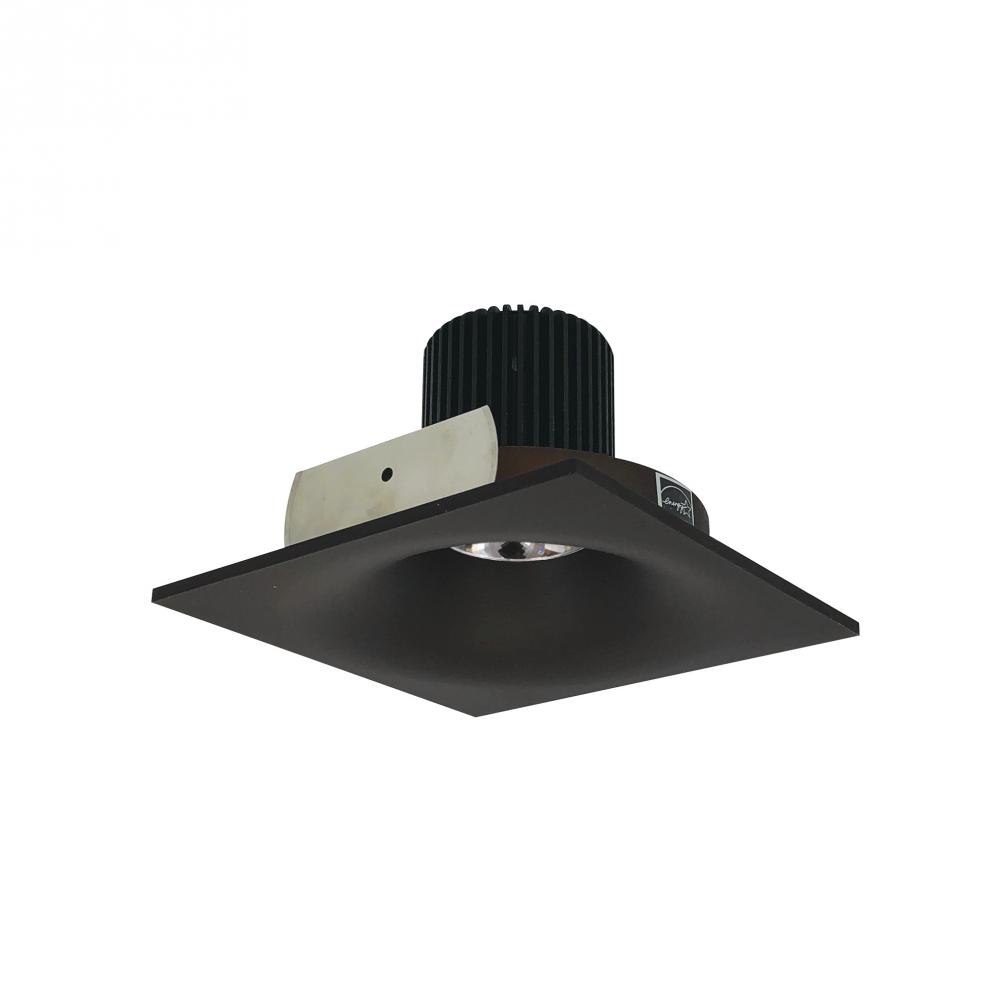 4" Iolite LED Square Bullnose, 10-Degree Optic, 800lm / 12W, 3000K, Bronze Finish