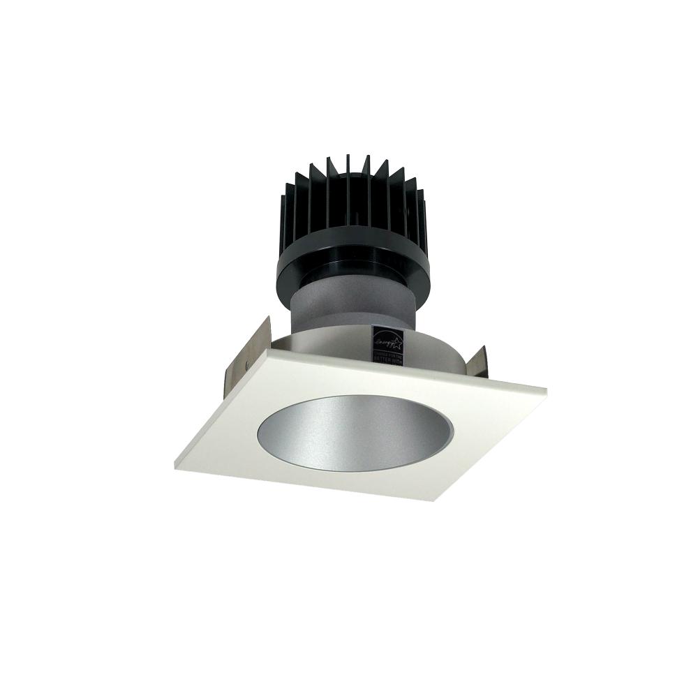 4" Iolite LED Square Reflector with Round Aperture, 1500lm/2000lm/2500lm (varies by housing),