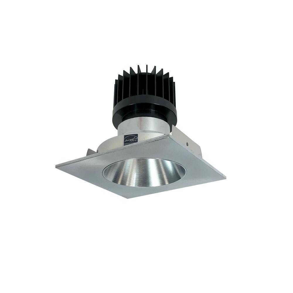 4" Iolite LED Square Reflector with Round Aperture, 1500lm/2000lm/2500lm (varies by housing),