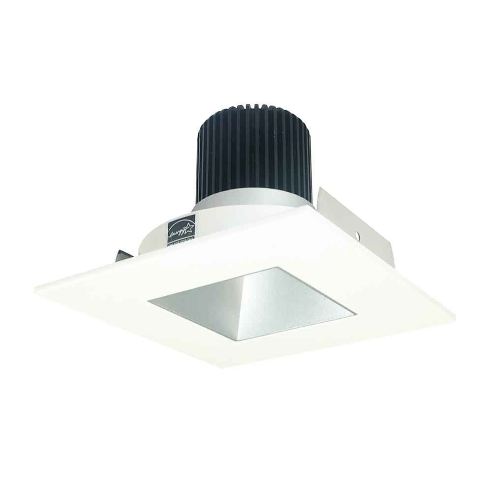 4" Iolite LED Square Reflector with Square Aperture, 10-Degree Optic, 800lm / 12W, 4000K, Haze