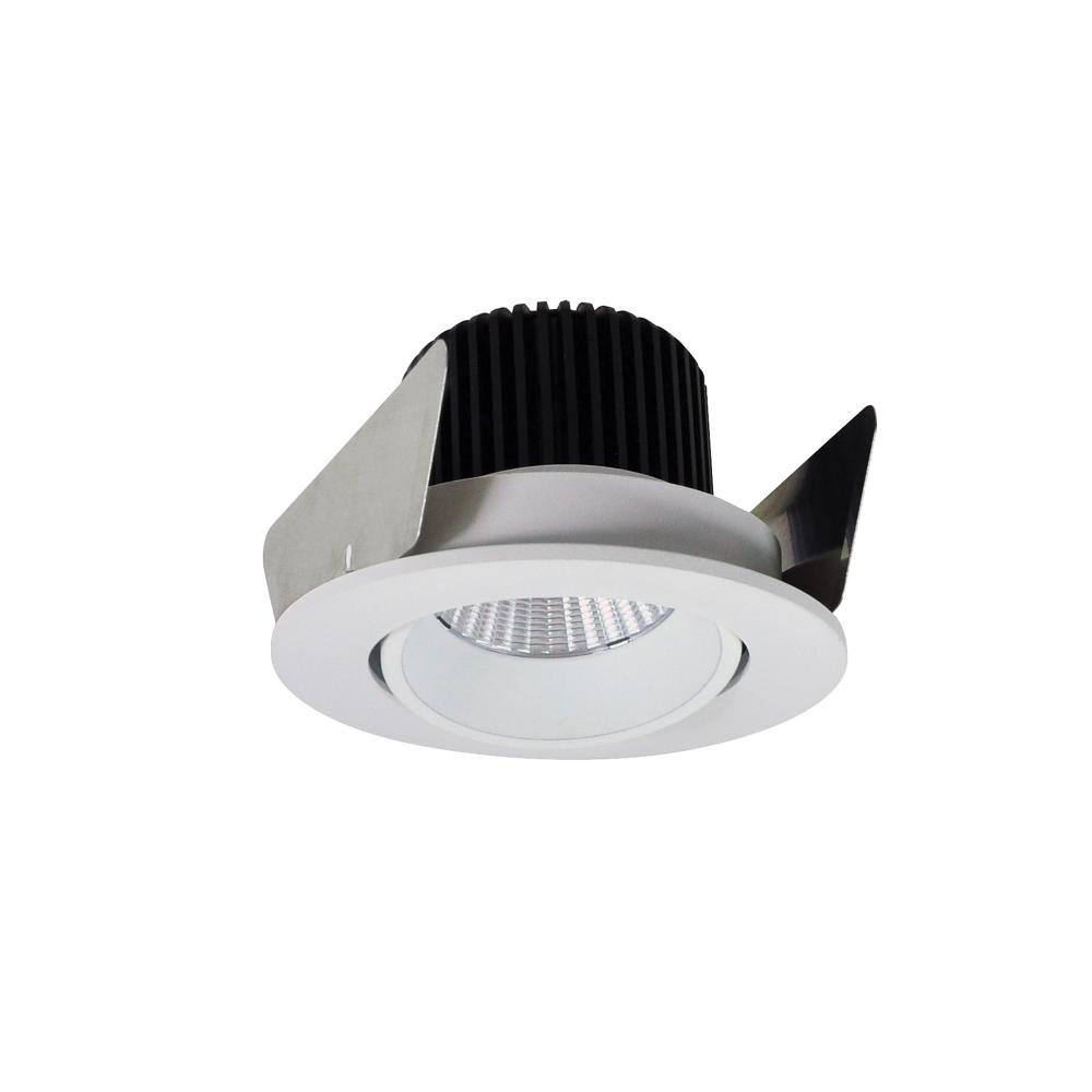 2" Iolite LED Round Adjustable Cone Reflector, 800lm / 14W, Comfort Dim, White Reflector / White