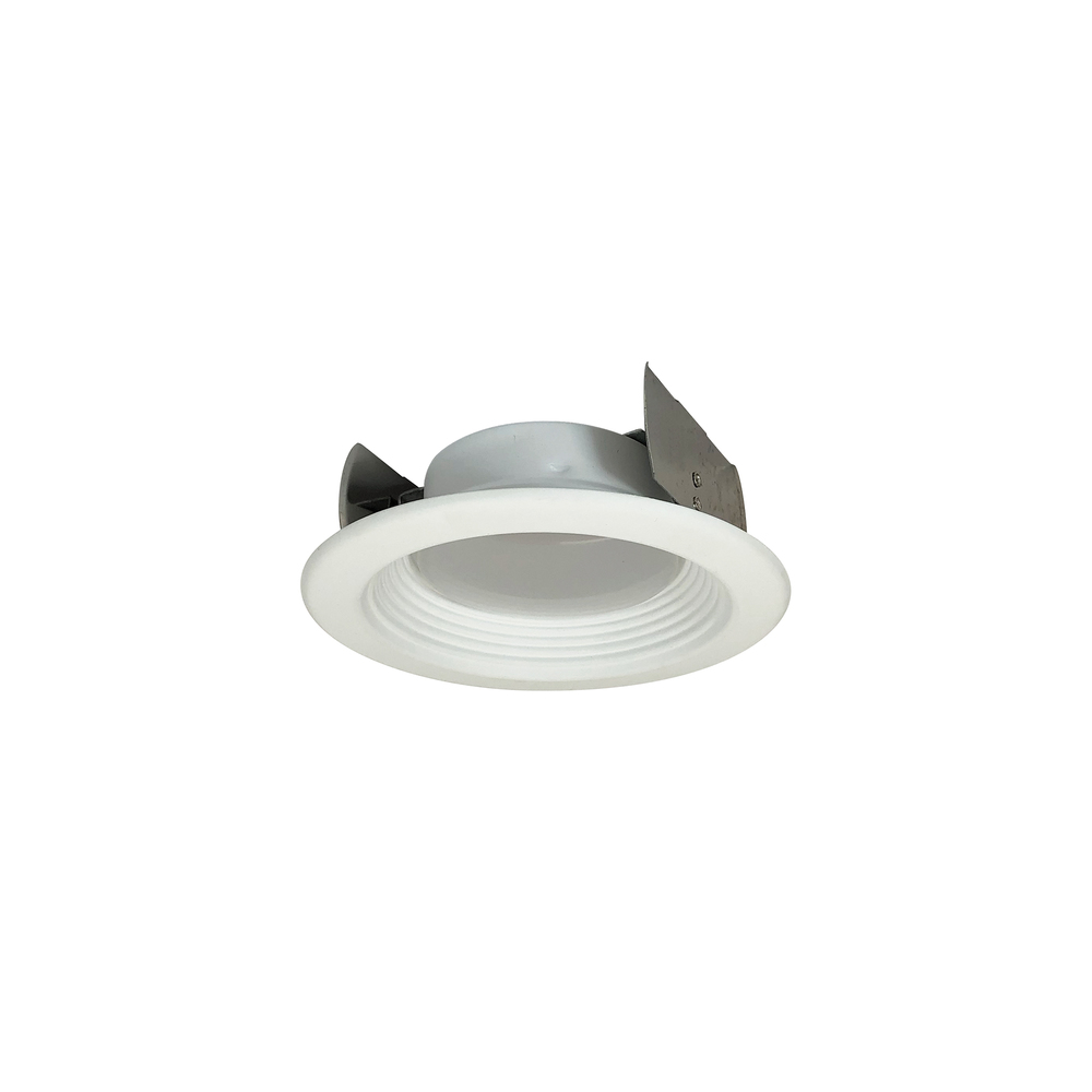 4" AC Onyx LED Retrofit Baffle with Selectable CCT, 900lm / 11.5W, White Finish