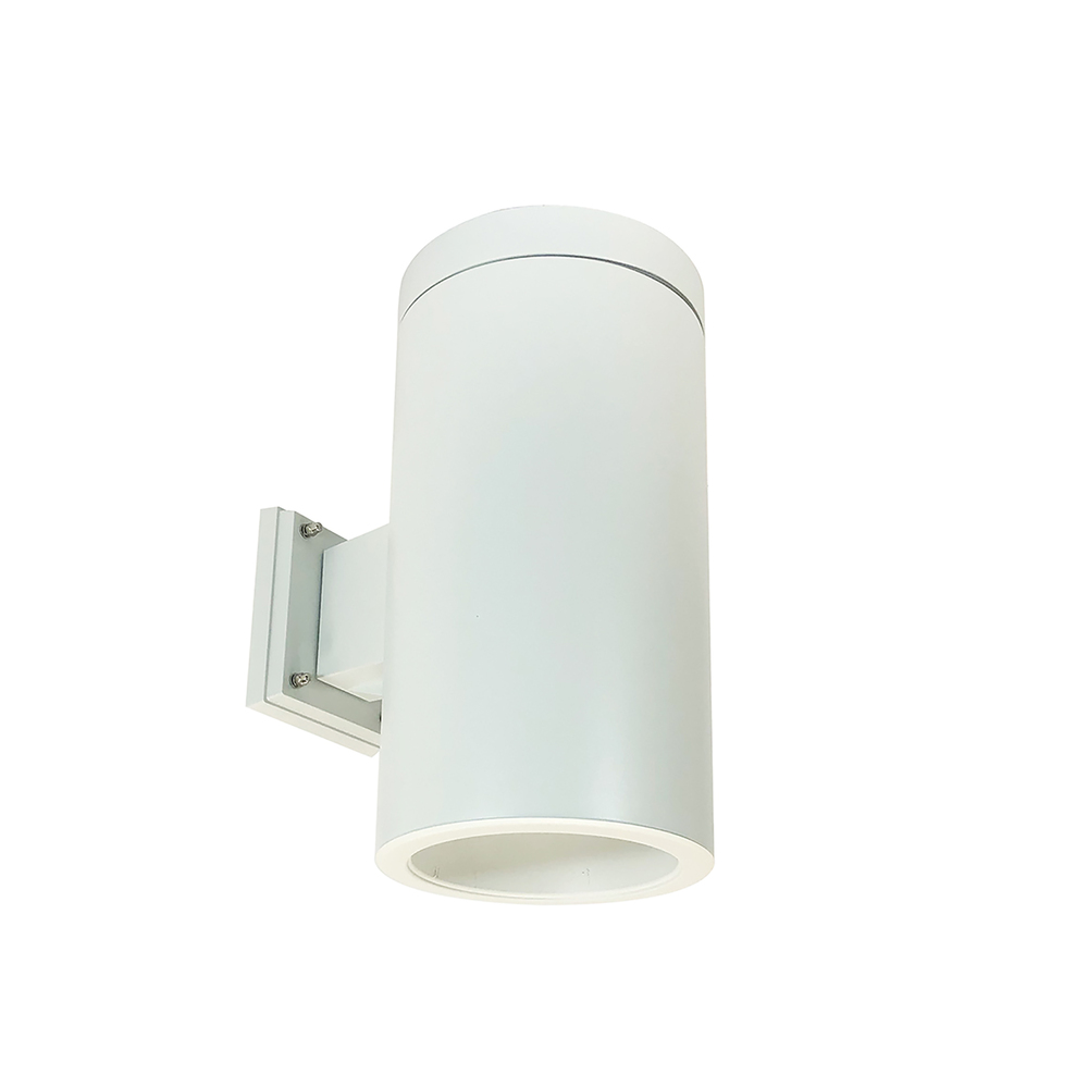 6" Sapphire III Wall Mount White Cylinder, Matte Powder White Reflector/Matte Powder White