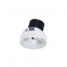 Nora NIO-4RTLA30QHZMPW - 4" Iolite LED Round Trimless Adjustable, 10-Degree Optic, 800lm / 12W, 3000K, Haze Adjustable /