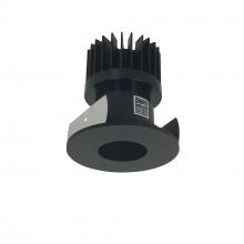 Nora NIOB-2RPHCDXBB/HL - 2" Iolite LED Round Pinhole, 1500lm/2000lm/2500lm (varies by housing), Comfort Dim, Black