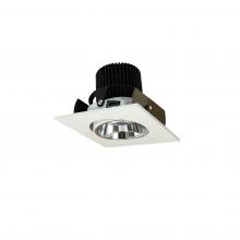 Nora NIOB-2SC35QCMPW - 2" Iolite LED Square Adjustable Cone Reflector, 10-Degree Optic, 800lm / 12W, 3500K, Specular