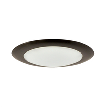 Nora NLOPAC-R6509T2427BZ - 6" AC Opal LED Surface Mount, 1150lm / 16.5W, 2700K, Bronze finish