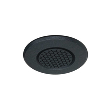 Nora NM1-RAIHECB - 1" Round M1 Hex Cell Louver Trim, Black