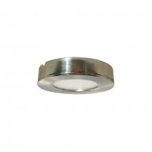 Nora NMP2-LED27BN - 24V Josh LED Puck Light, 300lm / 2700K, Brushed Nickel Finish