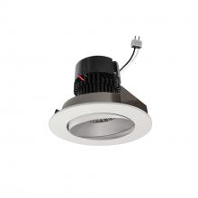 Nora NPRLV-4RCCDXHZMPW - 4" Pearl Low Voltage LED Round Adjustable Cone Retrofit, 700lm / 11W, Comfort Dim, Haze