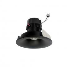 Nora NPRLV-4RNB30XBB - 4" Pearl Low Voltage LED Round Bullnose Retrofit, 1200lm / 11W, 3000K, Black Finish