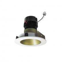 Nora NPRLV-4RNDCCDXCHMPW - 4" Pearl Low Voltage LED Round Retrofit Reflector, 700lm / 11W, Comfort Dim, Champagne Haze