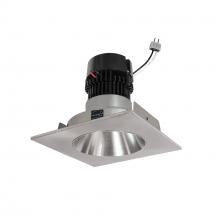 Nora NPRLV-4SNDC35XNN - 4" Pearl Low Voltage LED Square Retrofit Reflector with Round Aperture, 1150lm / 11W, 3500K,