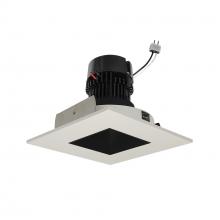 Nora NPRLV-4SNDSQ30XBW - 4" Pearl Low Voltage LED Square Retrofit Reflector with Square Aperture, 1100lm / 11W, 3000K,