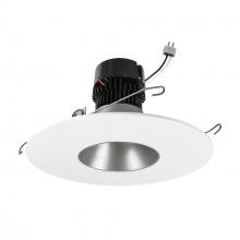 Nora NPRLV-56RNDC40XHZMPW - 5"/6" Pearl Low Voltage LED Round Retrofit Reflector, 1150lm / 11W, 4000K, Haze Reflector /