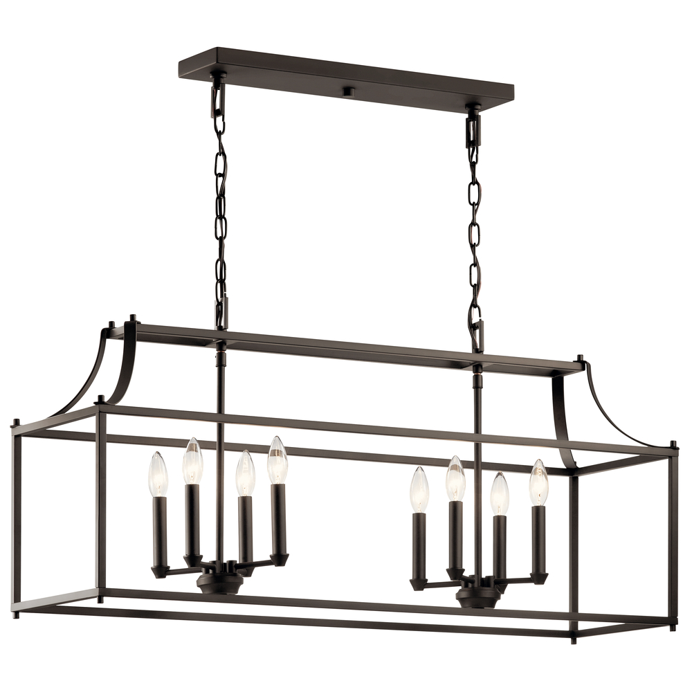 Linear Chandelier 8Lt