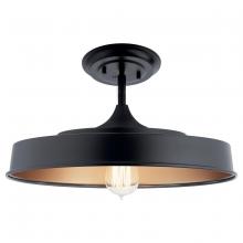 Kichler 52098BK - Semi Flush 1Lt