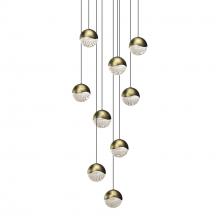 Sonneman 2916.14-MED - 9-Light Round Medium LED Pendant