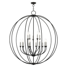 Livex Lighting 46690-04 - 15 Lt Black Chandelier