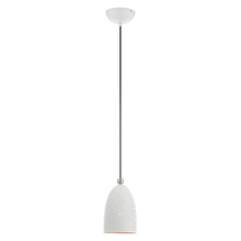 Livex Lighting 49107-03 - 1 Lt White Pendant