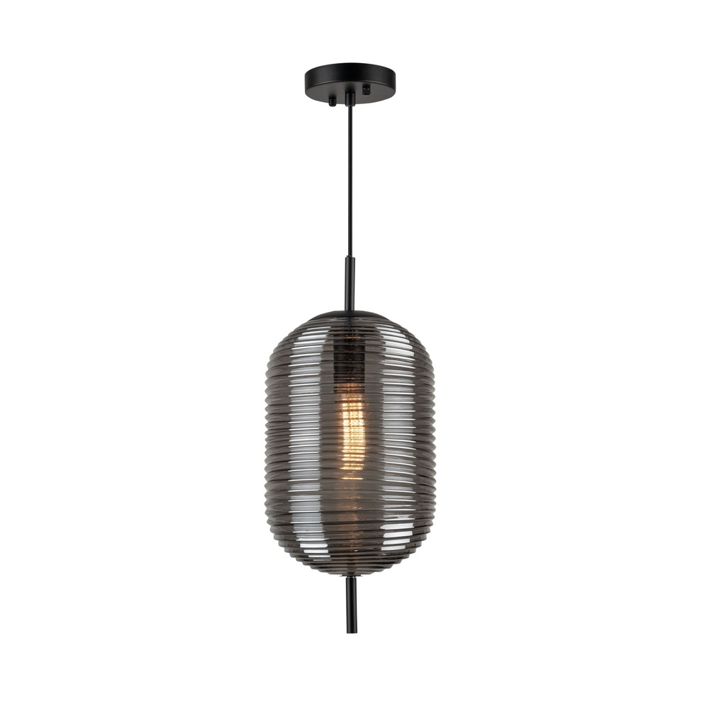 Vita Collection 1-Light Pendant Black