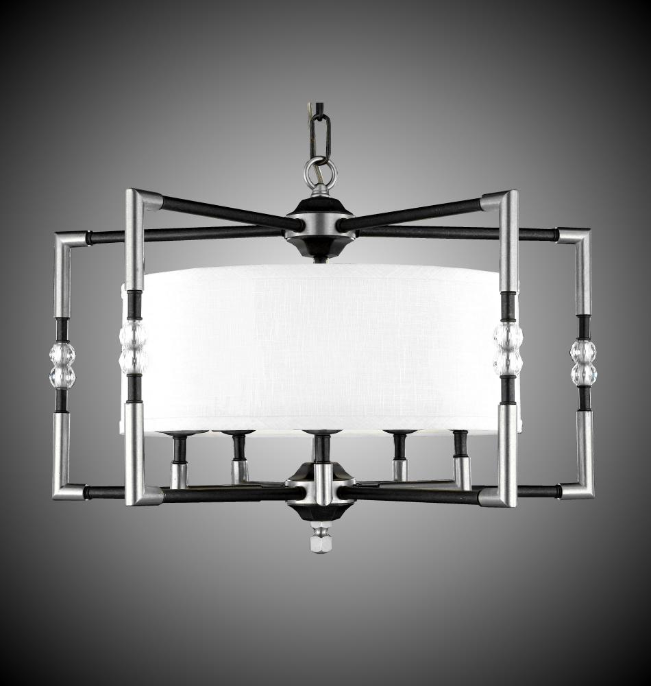 5 Light Magro Drum Shade Chandelier