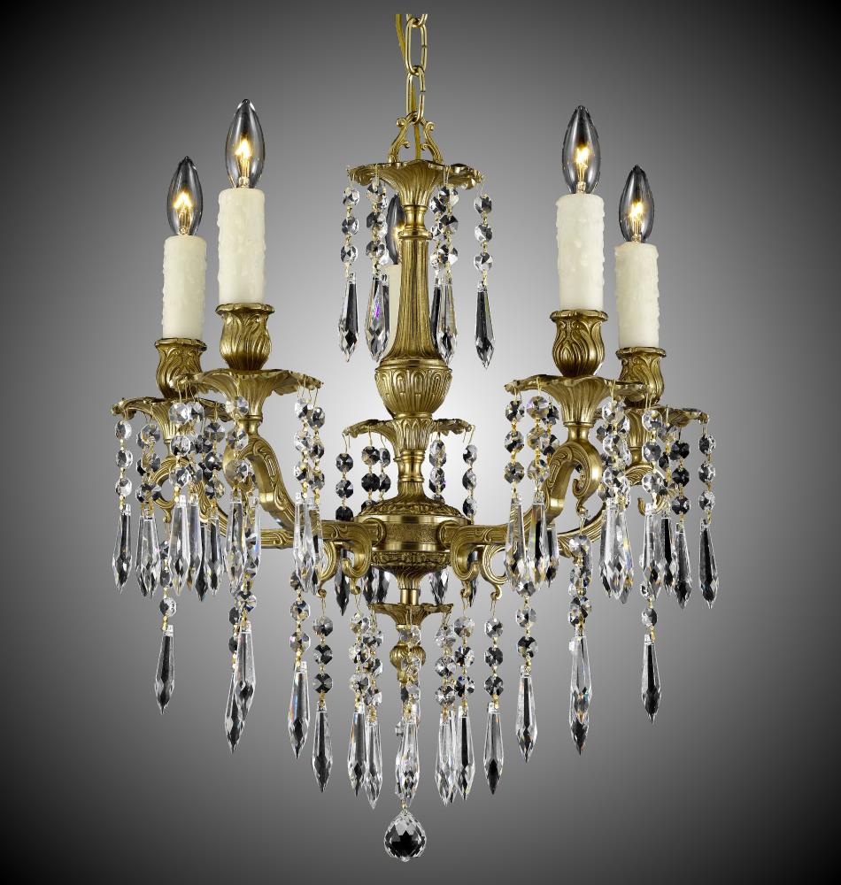 5 Light Parisian Spire Chandelier