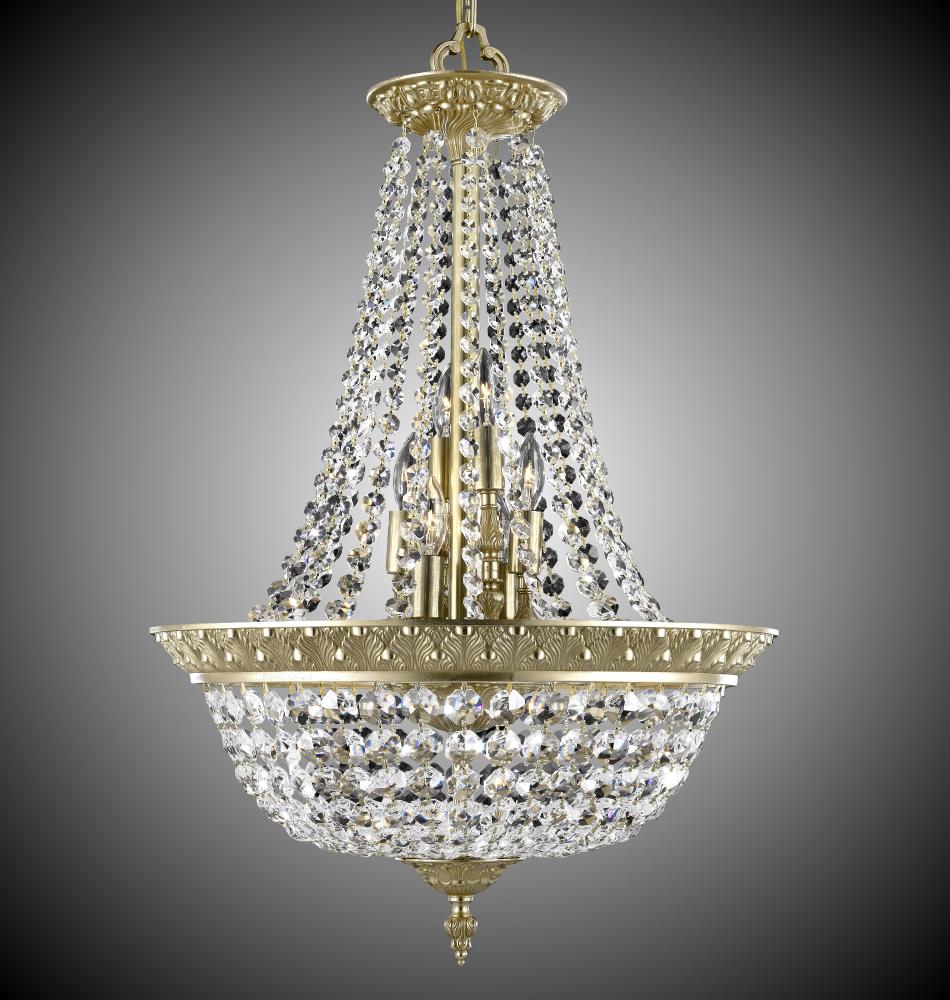 19"W -12 Light Corinthian Chandelier