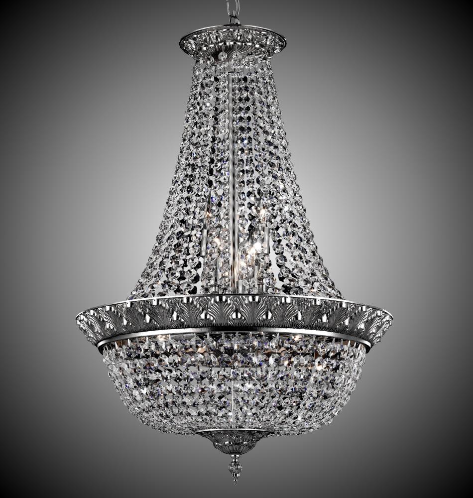 22"W -12 Light Corinthian Chandelier