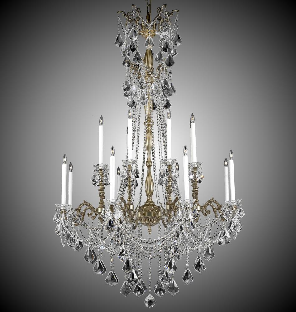 8+8 Light Crystella Chandelier