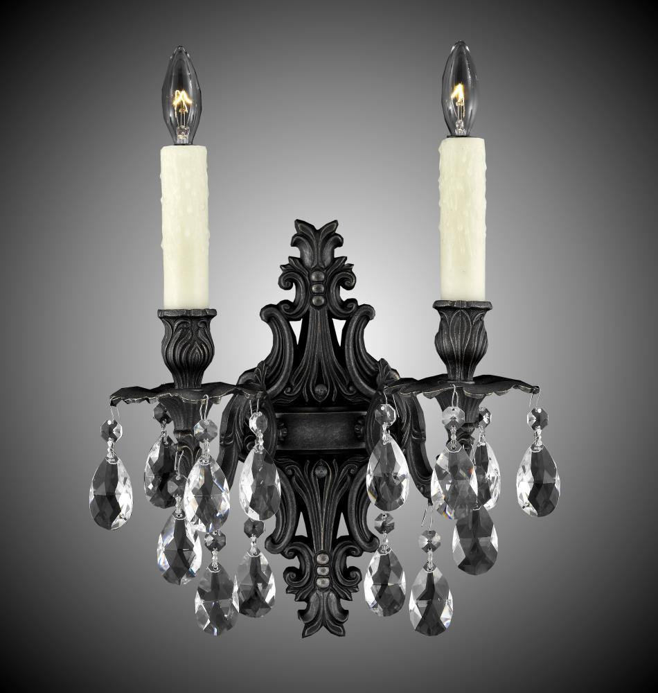 2 Light Filigree Wall Sconce