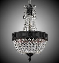 American Brass & Crystal CH8001-P-01G - 3 Light Valencia Chandelier