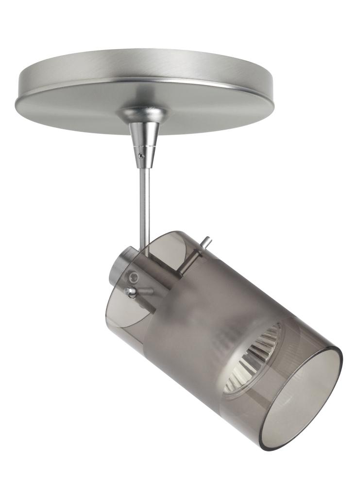 Besa Spotlight Scope Satin Nickel Smoke/Frost 1x50W Halogen Mr16