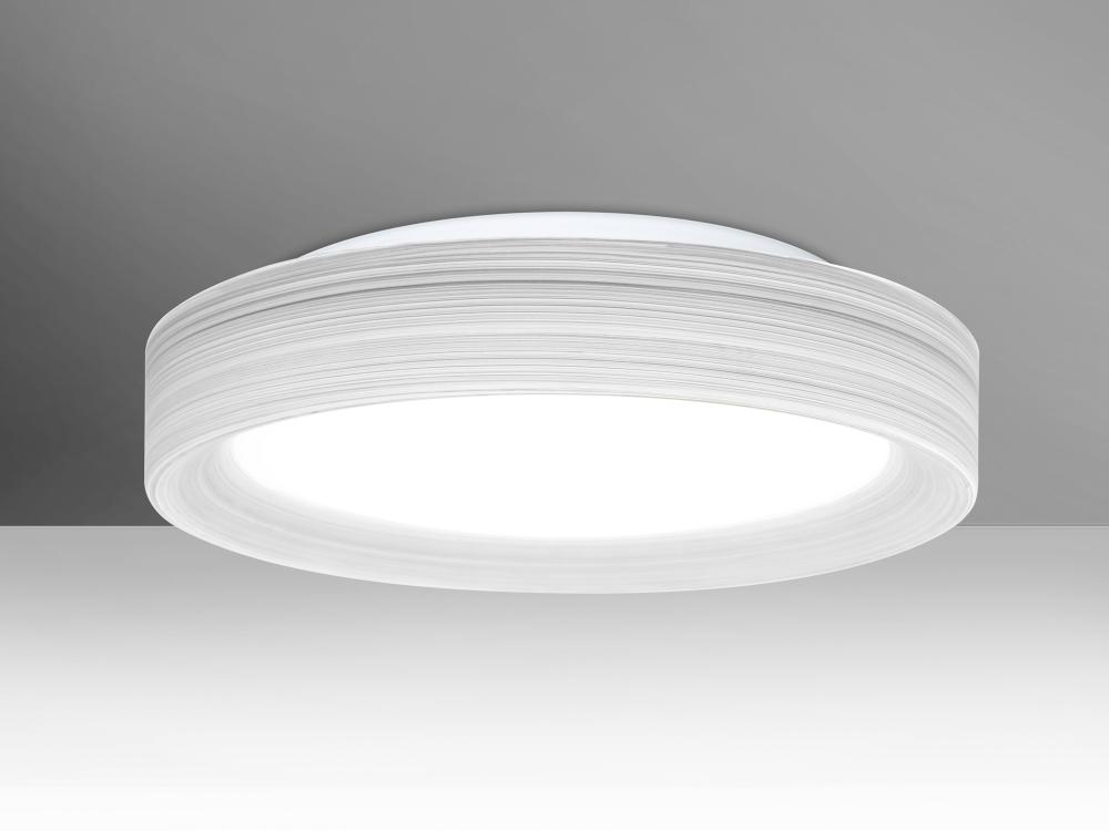 Besa Pella 16 Ceiling, Chalk, 1x24W LED