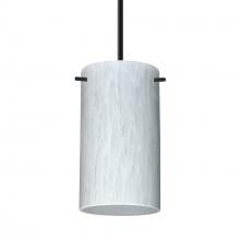 Besa Lighting 1BC-440419-LED-BK - Besa Stilo 7 LED Pendant Carrera Black 1x9W LED