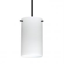 Besa Lighting 1BC-4404KR-LED-BK - Besa Stilo 7 LED Pendant Chalk Black 1x9W LED