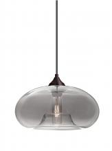 Besa Lighting 1JT-BANASM-BR - Besa Pendant Bana Bronze Smoke 1x60W Medium Base