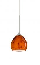 Besa Lighting 1XT-5605HB-SN - Besa Pendant Tay Tay Satin Nickel Habanero 1x50W Halogen