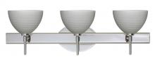 Besa Lighting 3SW-4679TN-LED-CR - Besa Wall Brella Chrome Titan 3x5W LED