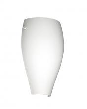 Besa Lighting 704307-WH - Besa Wall Chelsea White Opal Matte 1x75W Medium Base