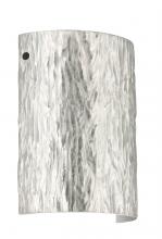 Besa Lighting 7090SF-BK - Besa Wall Tamburo Stone Black Stone Silver Foil 1x75W Medium Base