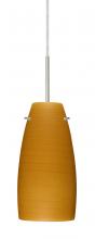 Besa Lighting J-1512OK-SN - Besa Tao 10 Pendant For Multiport Canopy Satin Nickel Oak 1x100W Medium Base