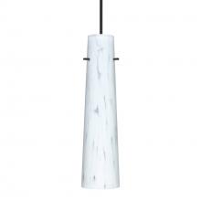 Besa Lighting X-567419-BK-277 - Besa Camino Pendant for Multiport Canopy Black Carrera 1x50W Halogen, 277V