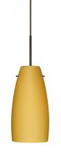 Besa Lighting 1JC-1512VM-LED-BR - Besa Tao 10 LED Pendant  Vanilla Matte Bronze 1x9W LED