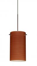 Besa Lighting 1XC-4404CH-LED-BR - Besa Stilo 7 Pendant Cherry Bronze 1x5W LED