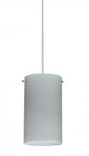 Besa Lighting 1XC-4404KR-LED-SN - Besa Stilo 7 Pendant Chalk Satin Nickel 1x5W LED