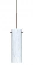 Besa Lighting 1XC-493019-LED-BR - Besa Copa Pendant, Carrera, Bronze, 1x5W LED